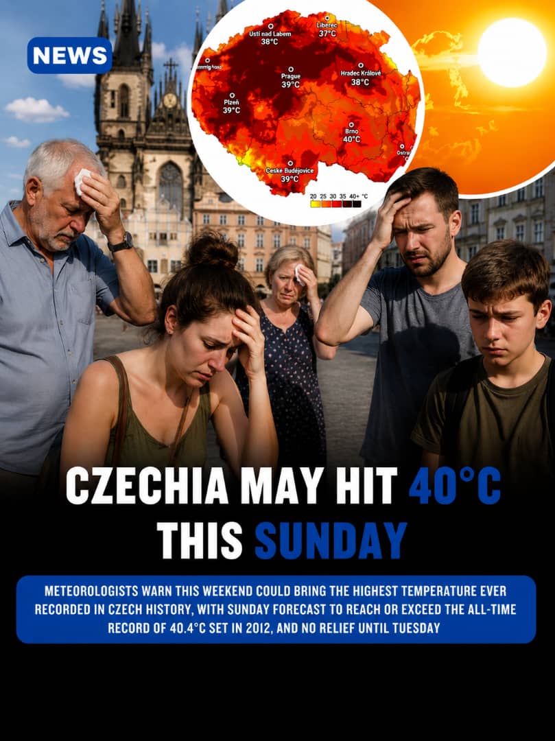 Extreme heatwave in Czechia
