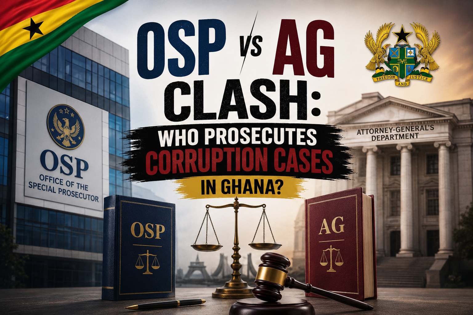 OSP vs AG Clash: Who Prosecutes Corruption Cases in Ghana?